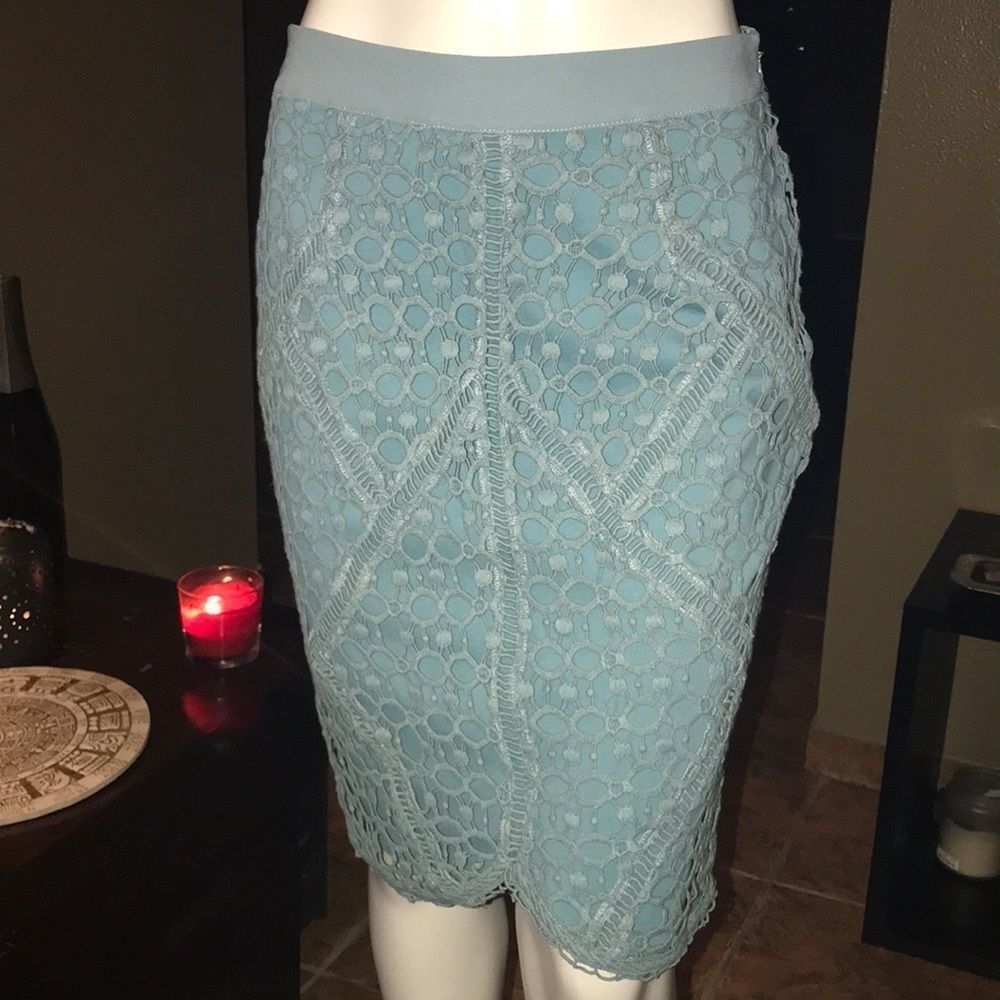 Greylin Crochet Skirt